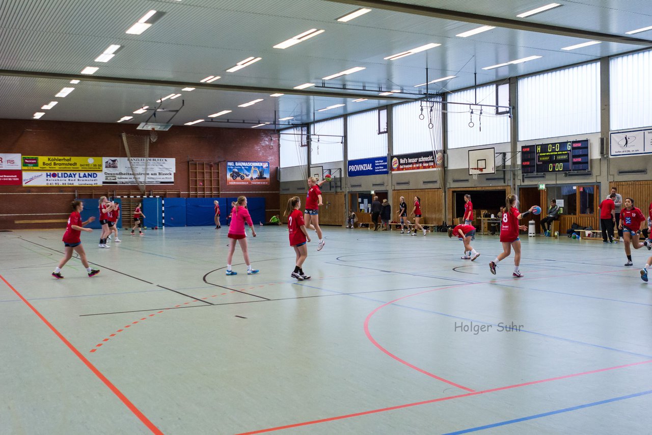 Bild 32 - B-Juniorinnen Bramstedter TS - HSG Handewitt/Nord Harrislee : Ergebnis: 25:20